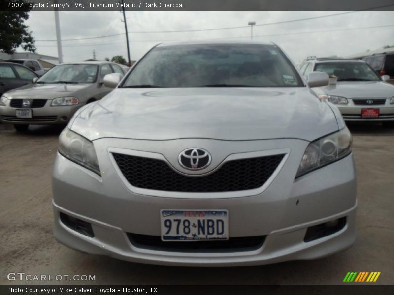 Titanium Metallic / Dark Charcoal 2007 Toyota Camry SE V6