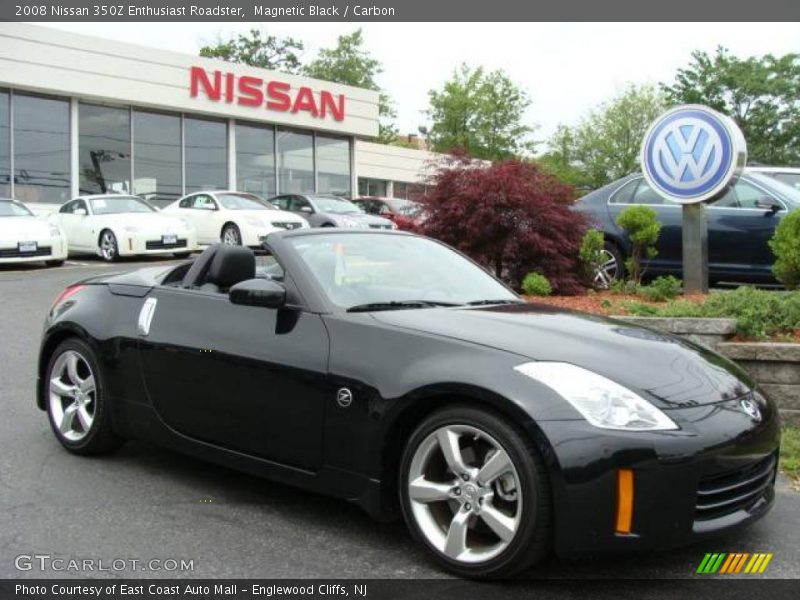 Magnetic Black / Carbon 2008 Nissan 350Z Enthusiast Roadster