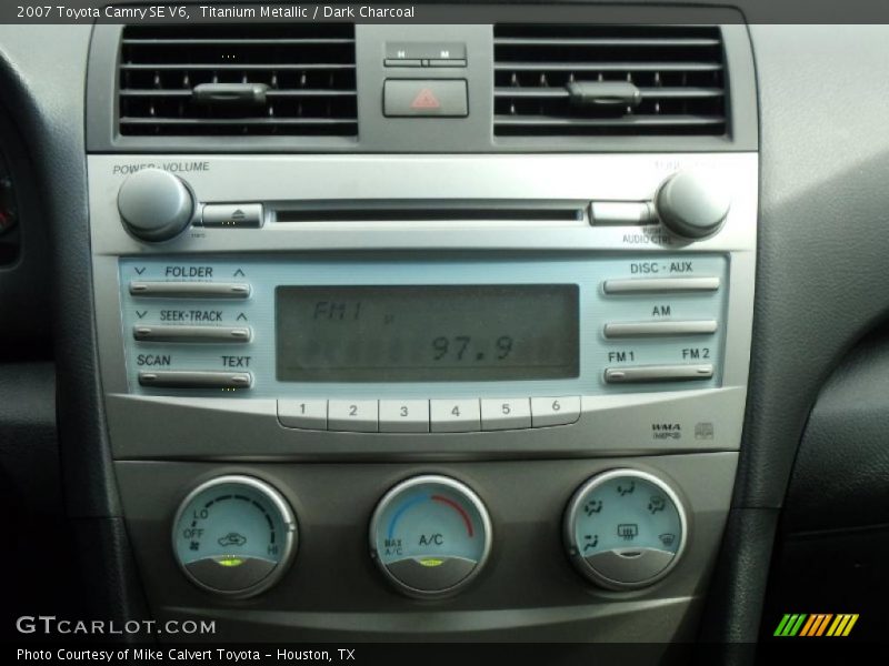 Titanium Metallic / Dark Charcoal 2007 Toyota Camry SE V6