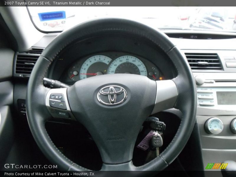 Titanium Metallic / Dark Charcoal 2007 Toyota Camry SE V6