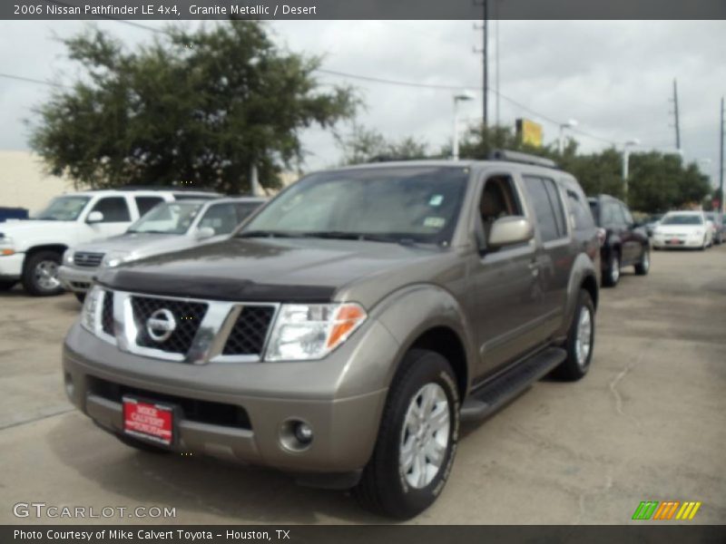Granite Metallic / Desert 2006 Nissan Pathfinder LE 4x4