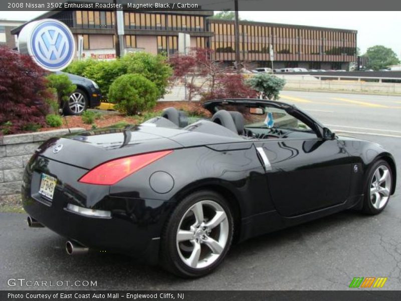 Magnetic Black / Carbon 2008 Nissan 350Z Enthusiast Roadster