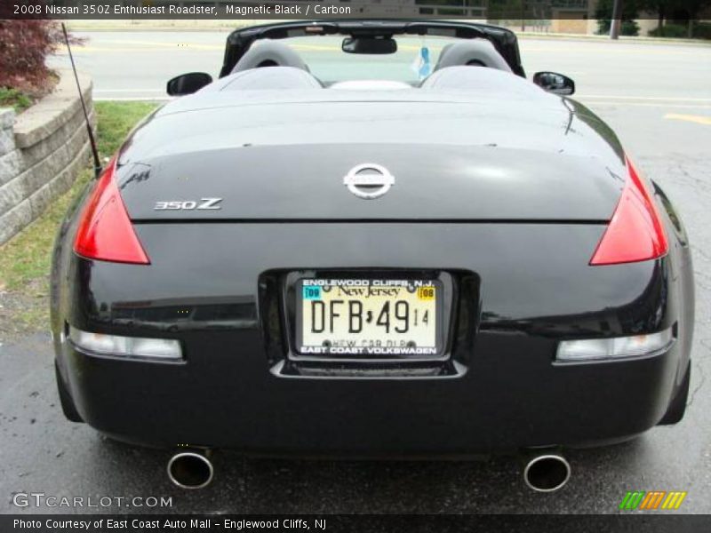 Magnetic Black / Carbon 2008 Nissan 350Z Enthusiast Roadster