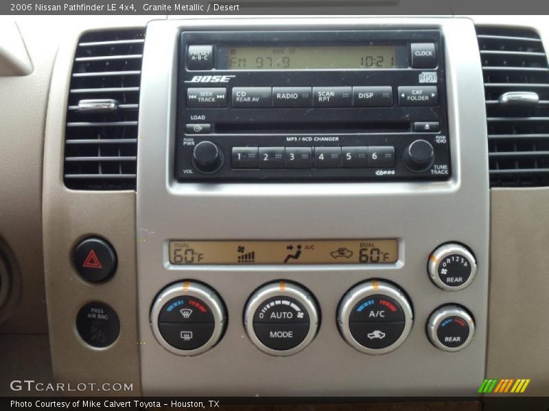 Granite Metallic / Desert 2006 Nissan Pathfinder LE 4x4