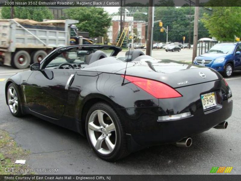 Magnetic Black / Carbon 2008 Nissan 350Z Enthusiast Roadster