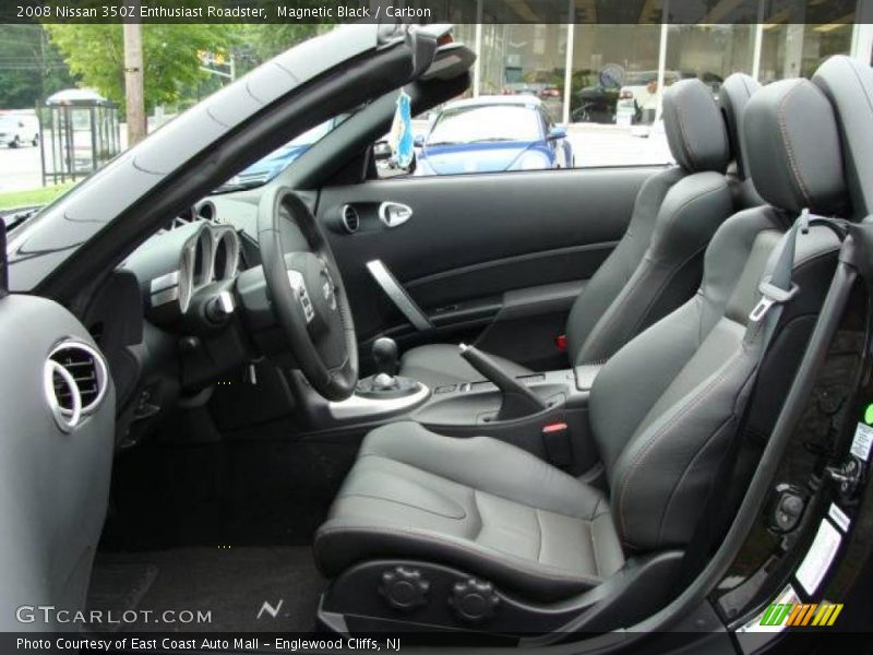 Magnetic Black / Carbon 2008 Nissan 350Z Enthusiast Roadster