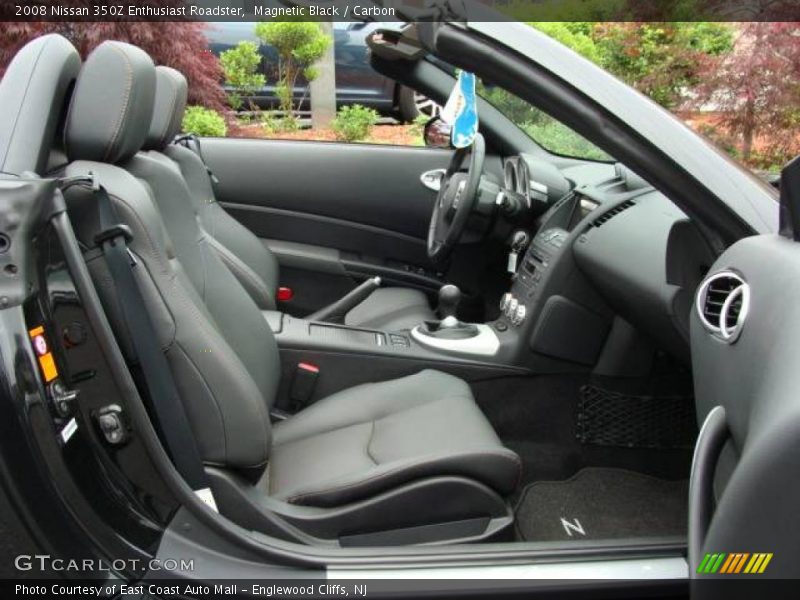 Magnetic Black / Carbon 2008 Nissan 350Z Enthusiast Roadster