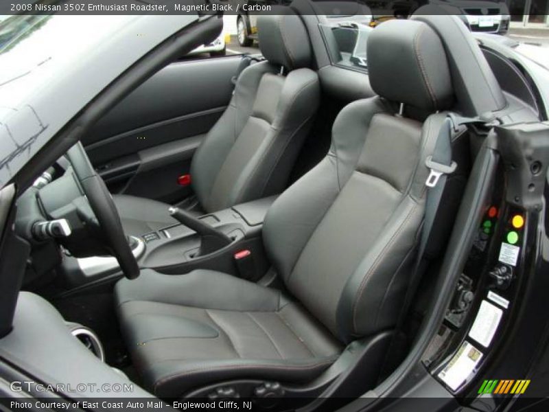Magnetic Black / Carbon 2008 Nissan 350Z Enthusiast Roadster