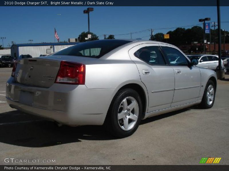 Bright Silver Metallic / Dark Slate Gray 2010 Dodge Charger SXT