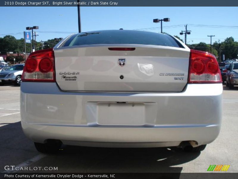 Bright Silver Metallic / Dark Slate Gray 2010 Dodge Charger SXT