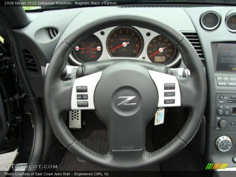 Magnetic Black / Carbon 2008 Nissan 350Z Enthusiast Roadster