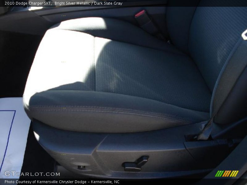 Bright Silver Metallic / Dark Slate Gray 2010 Dodge Charger SXT