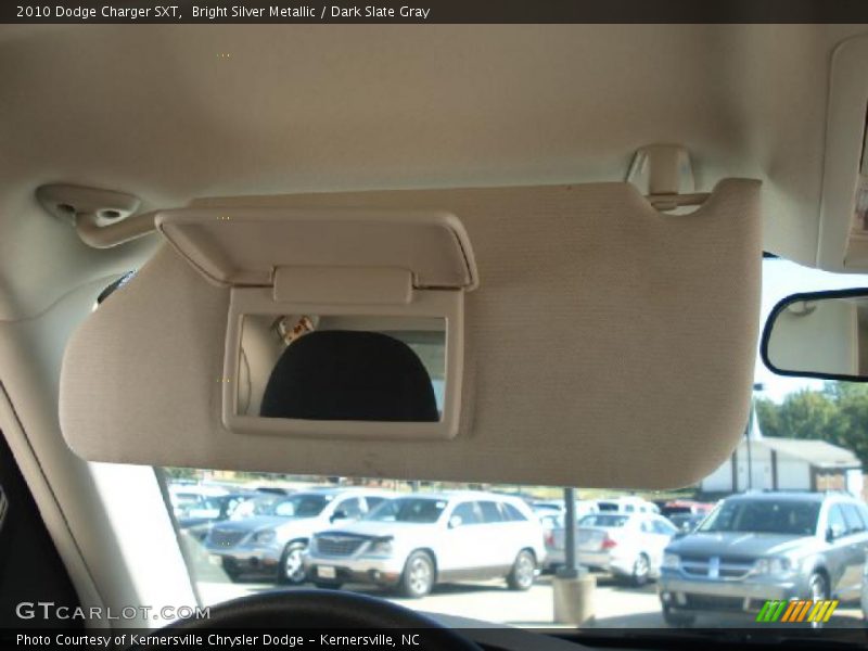 Bright Silver Metallic / Dark Slate Gray 2010 Dodge Charger SXT
