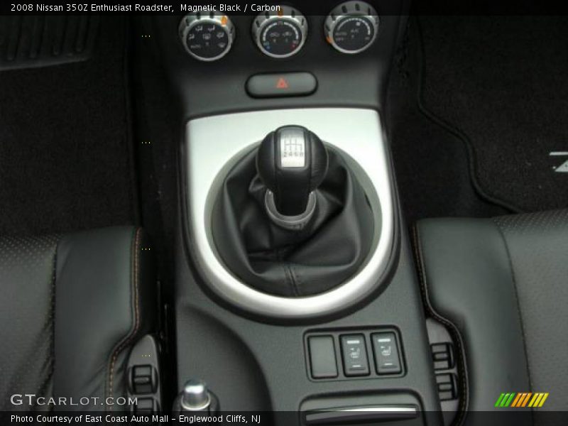 Magnetic Black / Carbon 2008 Nissan 350Z Enthusiast Roadster