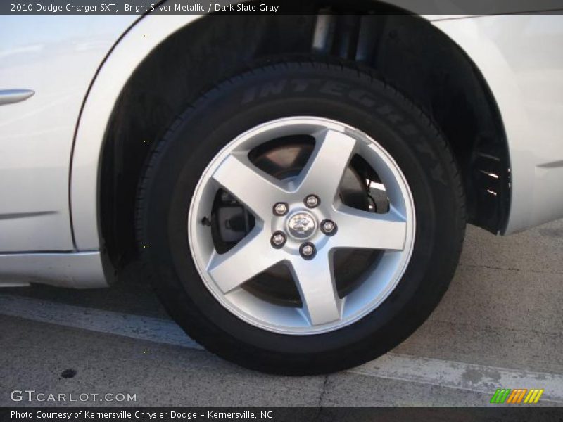 Bright Silver Metallic / Dark Slate Gray 2010 Dodge Charger SXT