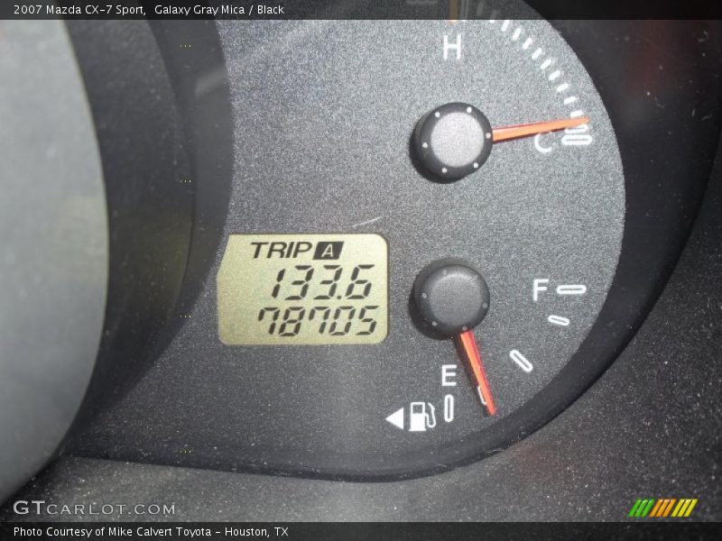 Galaxy Gray Mica / Black 2007 Mazda CX-7 Sport