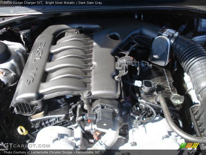 Bright Silver Metallic / Dark Slate Gray 2010 Dodge Charger SXT