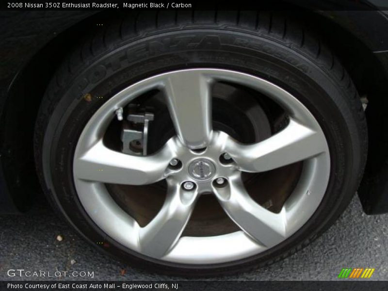 Magnetic Black / Carbon 2008 Nissan 350Z Enthusiast Roadster