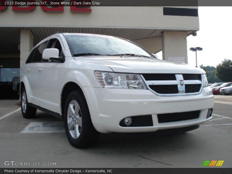 Stone White / Dark Slate Gray 2010 Dodge Journey SXT
