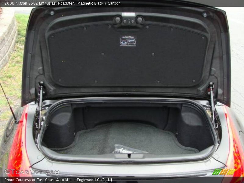 Magnetic Black / Carbon 2008 Nissan 350Z Enthusiast Roadster