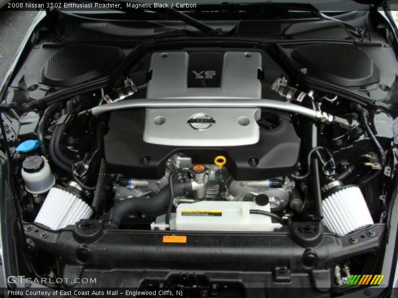 Magnetic Black / Carbon 2008 Nissan 350Z Enthusiast Roadster