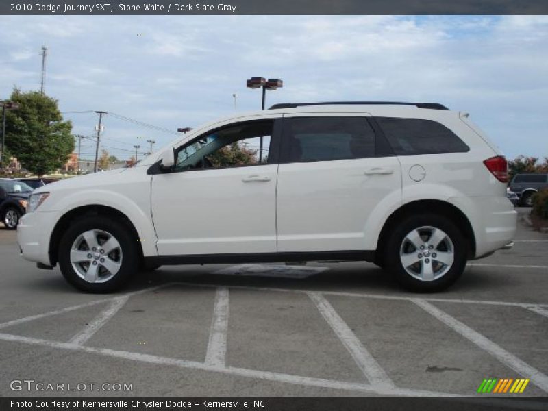 Stone White / Dark Slate Gray 2010 Dodge Journey SXT