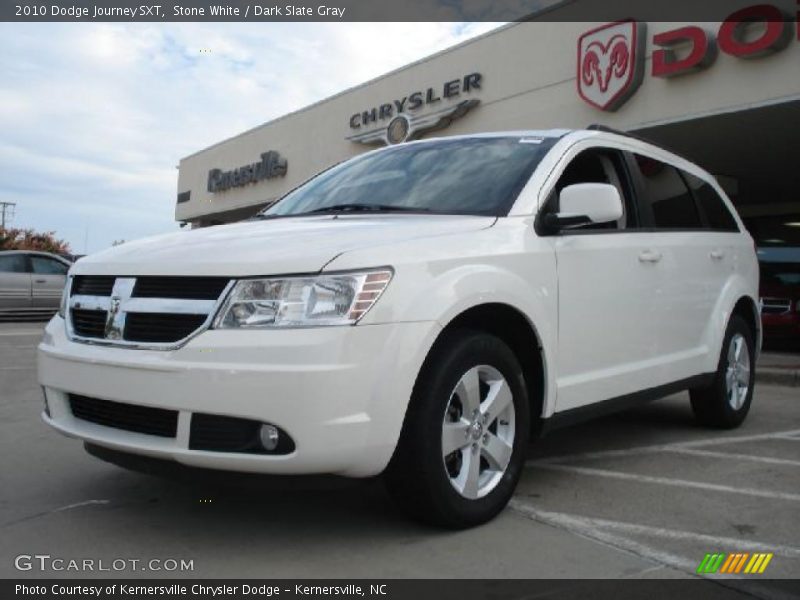 Stone White / Dark Slate Gray 2010 Dodge Journey SXT