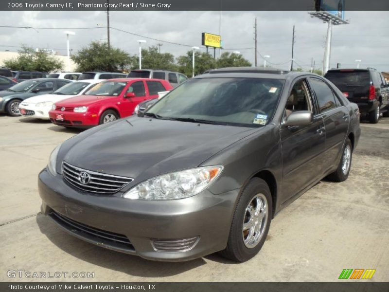 Phantom Gray Pearl / Stone Gray 2006 Toyota Camry LE