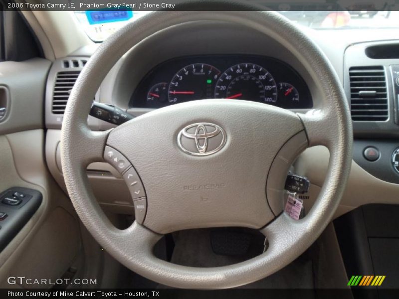 Phantom Gray Pearl / Stone Gray 2006 Toyota Camry LE