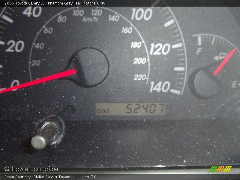 Phantom Gray Pearl / Stone Gray 2006 Toyota Camry LE