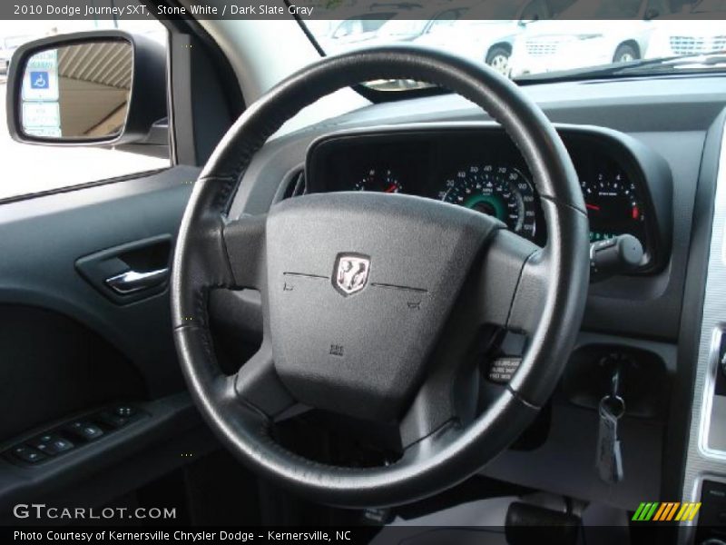 Stone White / Dark Slate Gray 2010 Dodge Journey SXT