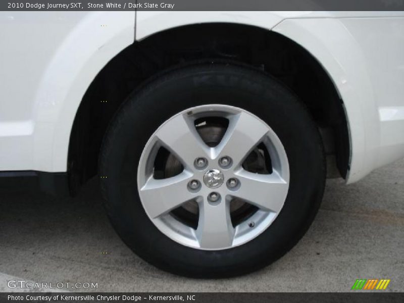 Stone White / Dark Slate Gray 2010 Dodge Journey SXT