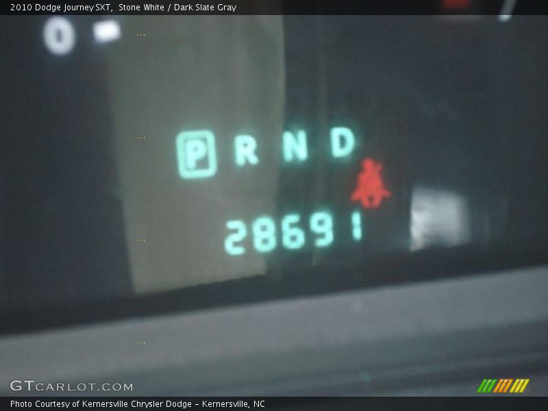 Stone White / Dark Slate Gray 2010 Dodge Journey SXT