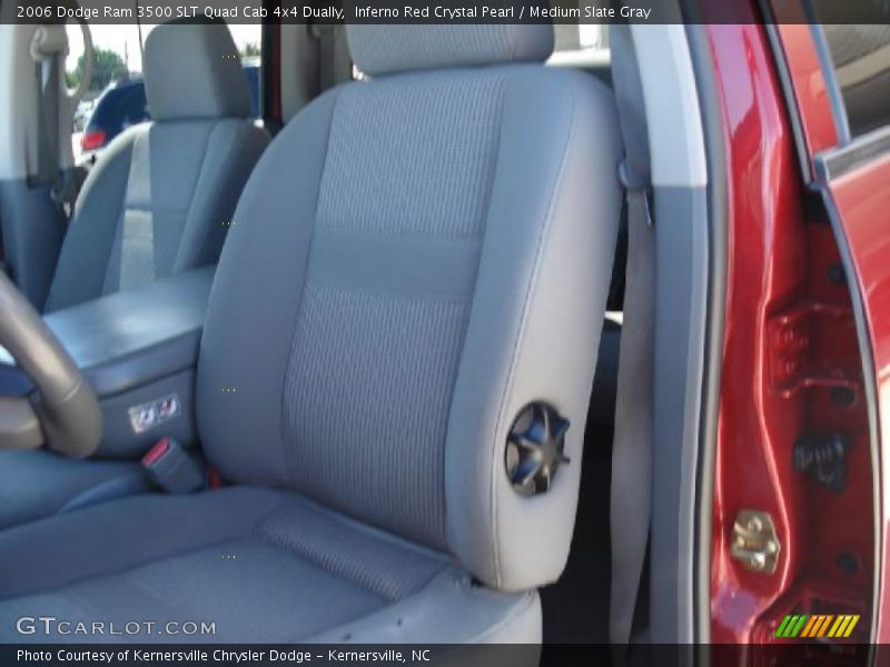 Inferno Red Crystal Pearl / Medium Slate Gray 2006 Dodge Ram 3500 SLT Quad Cab 4x4 Dually