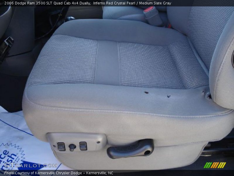 Inferno Red Crystal Pearl / Medium Slate Gray 2006 Dodge Ram 3500 SLT Quad Cab 4x4 Dually