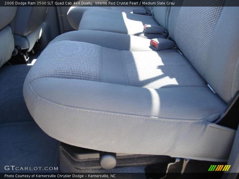 Inferno Red Crystal Pearl / Medium Slate Gray 2006 Dodge Ram 3500 SLT Quad Cab 4x4 Dually