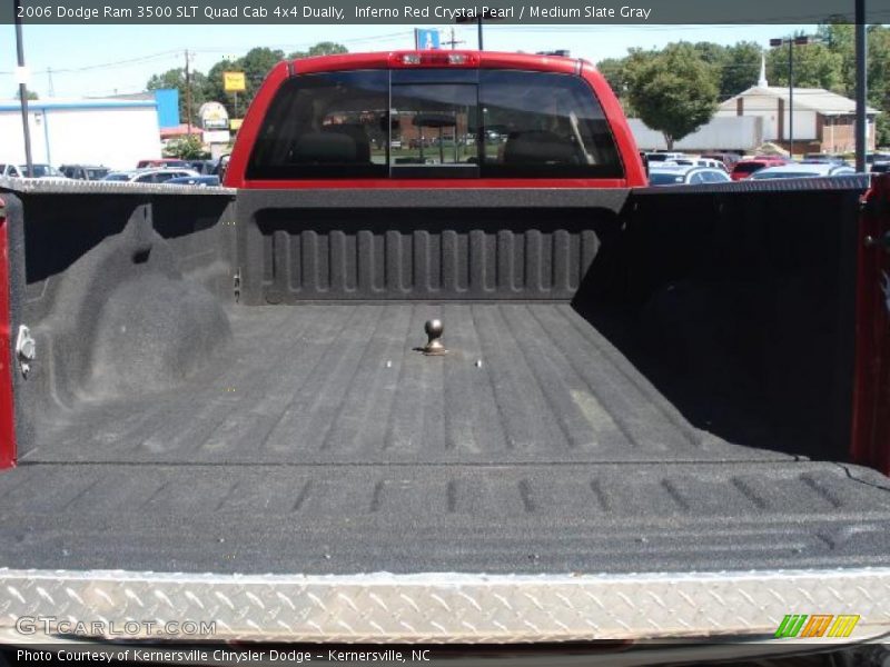 Inferno Red Crystal Pearl / Medium Slate Gray 2006 Dodge Ram 3500 SLT Quad Cab 4x4 Dually