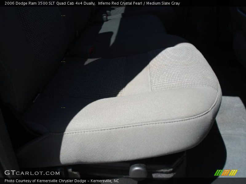 Inferno Red Crystal Pearl / Medium Slate Gray 2006 Dodge Ram 3500 SLT Quad Cab 4x4 Dually