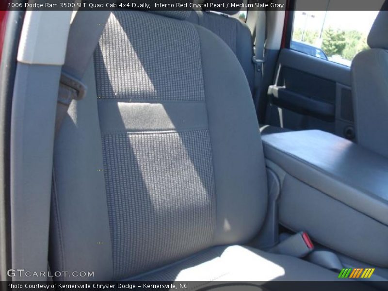 Inferno Red Crystal Pearl / Medium Slate Gray 2006 Dodge Ram 3500 SLT Quad Cab 4x4 Dually
