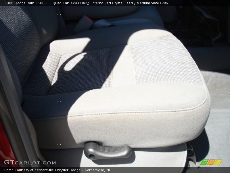 Inferno Red Crystal Pearl / Medium Slate Gray 2006 Dodge Ram 3500 SLT Quad Cab 4x4 Dually