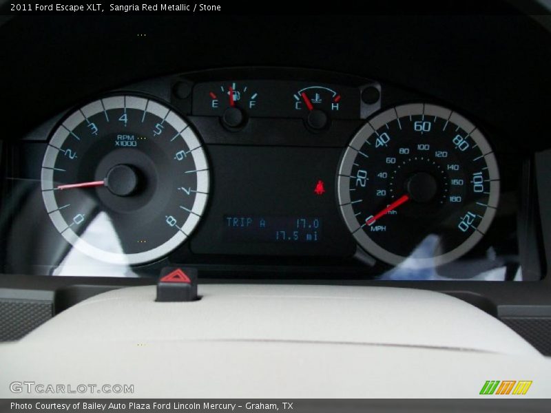 Sangria Red Metallic / Stone 2011 Ford Escape XLT