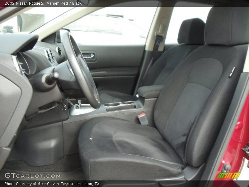 Venom Red / Black 2009 Nissan Rogue S