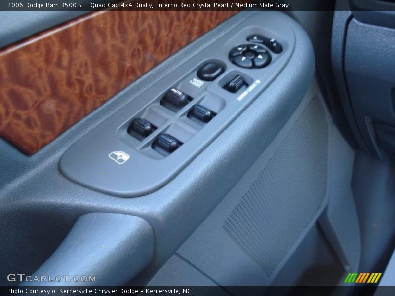 Inferno Red Crystal Pearl / Medium Slate Gray 2006 Dodge Ram 3500 SLT Quad Cab 4x4 Dually
