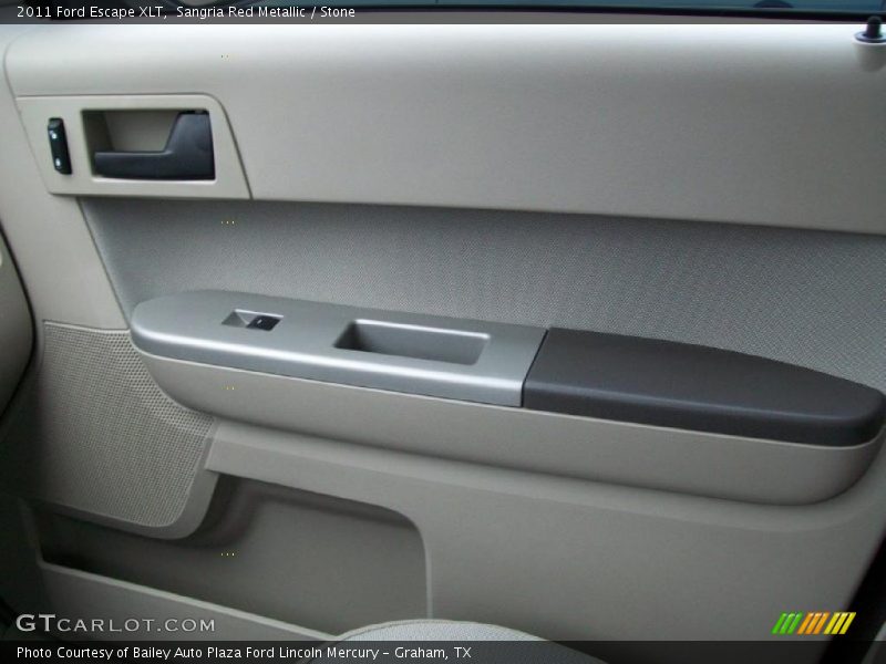 Sangria Red Metallic / Stone 2011 Ford Escape XLT