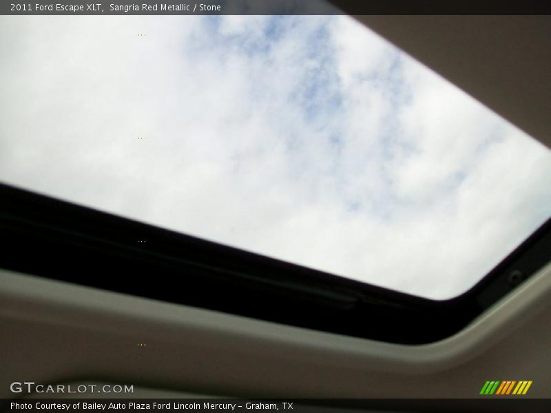 Sangria Red Metallic / Stone 2011 Ford Escape XLT