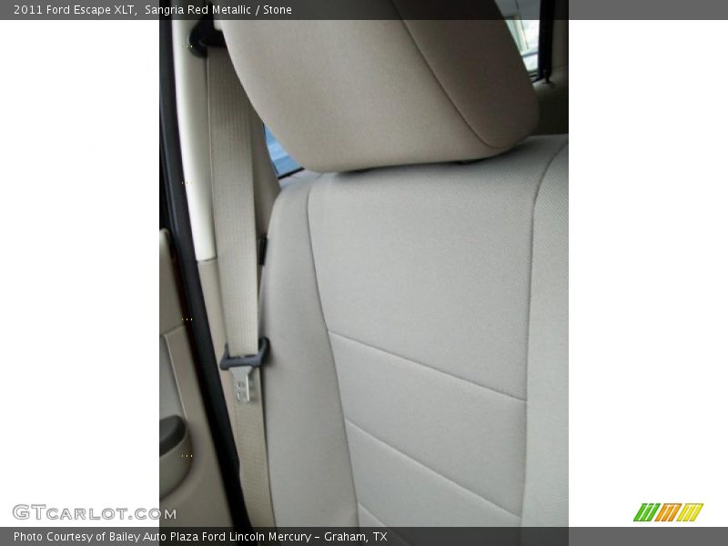 Sangria Red Metallic / Stone 2011 Ford Escape XLT