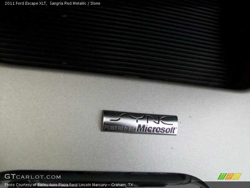 Sangria Red Metallic / Stone 2011 Ford Escape XLT