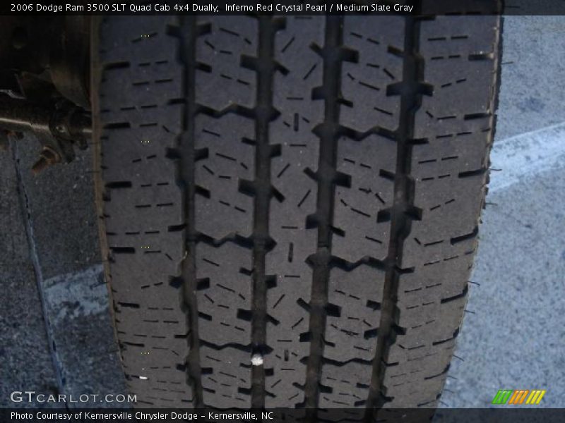 Inferno Red Crystal Pearl / Medium Slate Gray 2006 Dodge Ram 3500 SLT Quad Cab 4x4 Dually