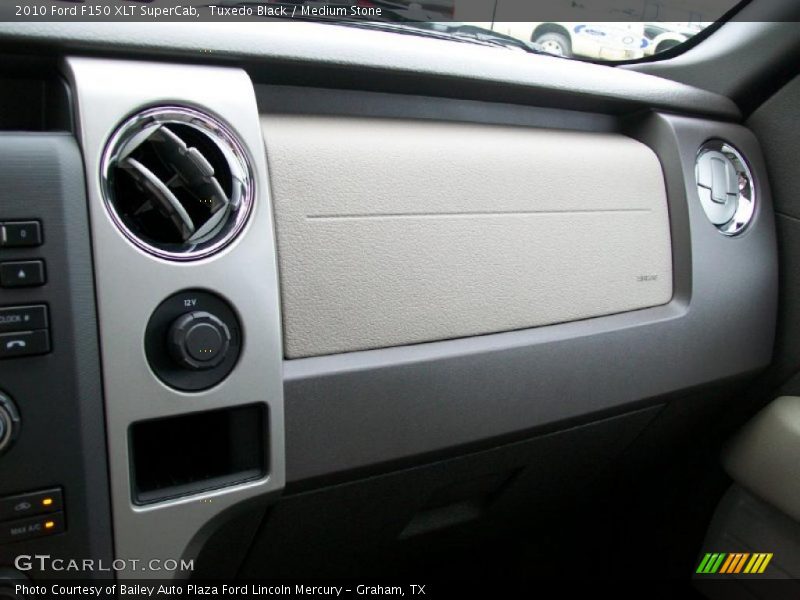 Tuxedo Black / Medium Stone 2010 Ford F150 XLT SuperCab