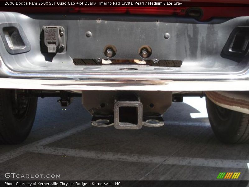 Inferno Red Crystal Pearl / Medium Slate Gray 2006 Dodge Ram 3500 SLT Quad Cab 4x4 Dually